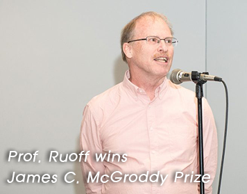 Professor Rodney S. Ruoff Wins James C. McGroddy Prize